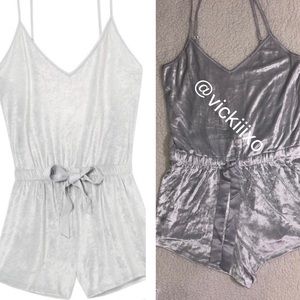Victoria’s Secret lounge velour romper